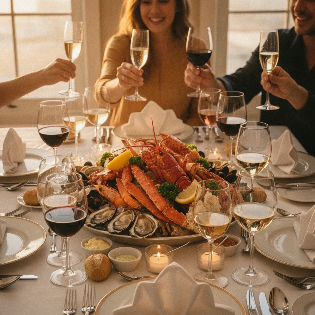 que boire avec un plateau de fruits de mer - conclusion