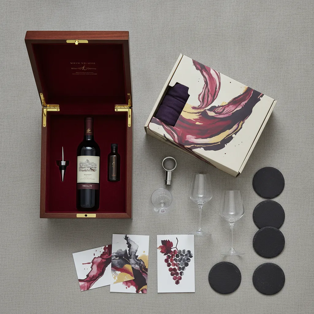 idée cadeau fête des pères vin