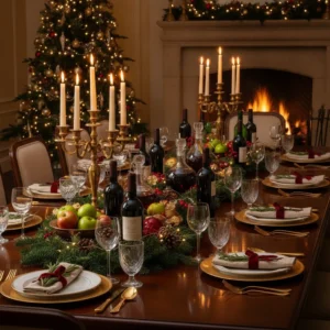 Lire la suite à propos de l’article Vin pour repas de noël | guide de l&rsquo;apéritif au dessert
