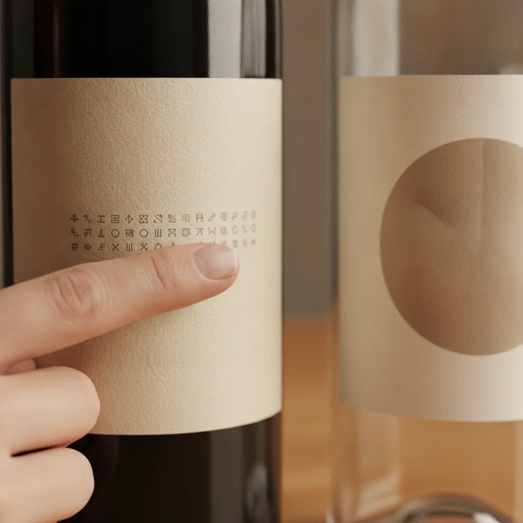lire étiquette bouteille vin