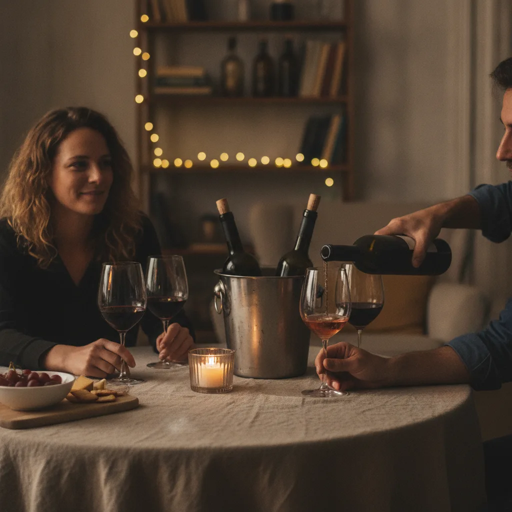 soirée oenologie entre amis